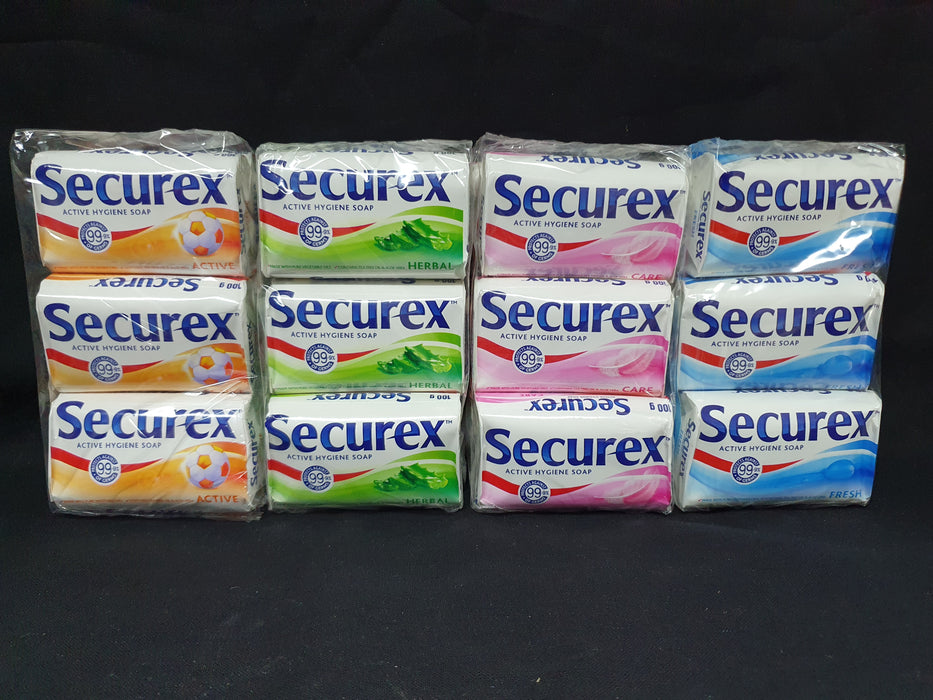 Securex Active Hygiene Bar Soap. 100g.