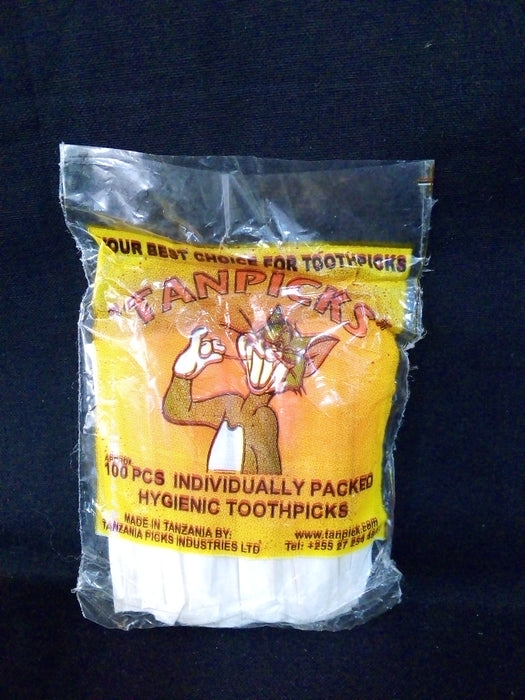 Tanpicks Tooth Picks (100 pieces per packet)