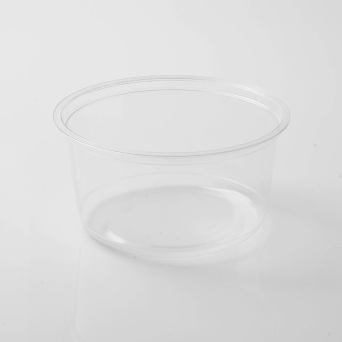 Deli Container Round 12oz - PET with Clear LID