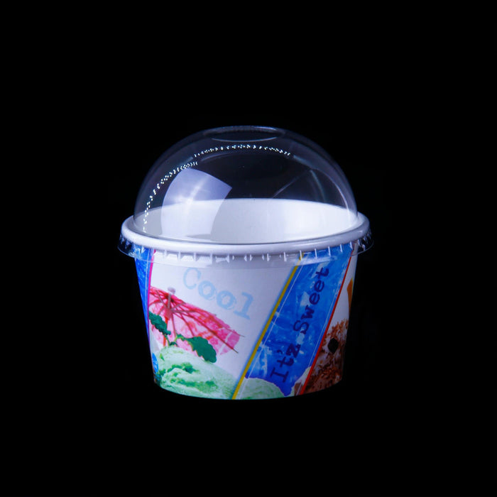 Paper ice cream cup 250ml (50 pieces per packet)