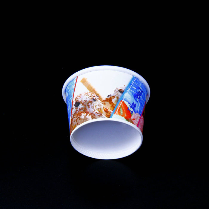 Paper Ice Cream Bowl (80 ml) ( 50 pieces per packet)