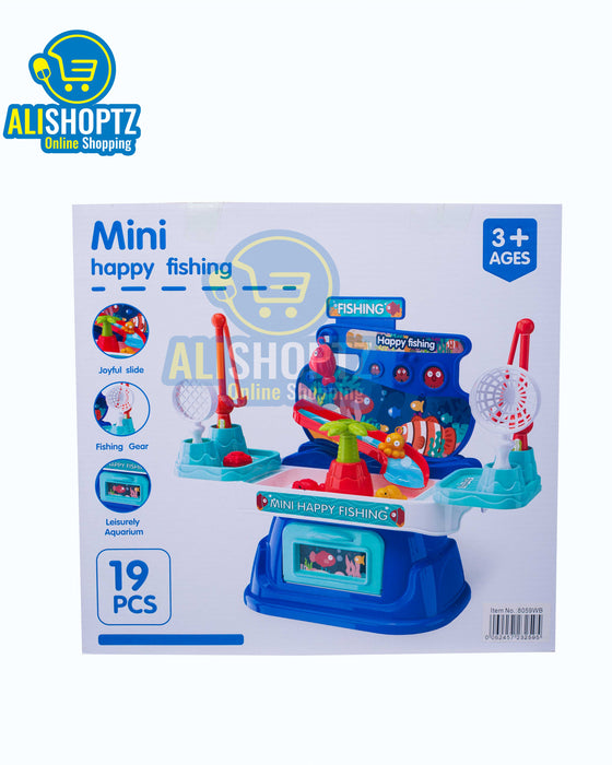 Mini Happy Fishing Game 19pcs