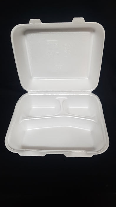 3 Cmpt Foam Lunch Box
