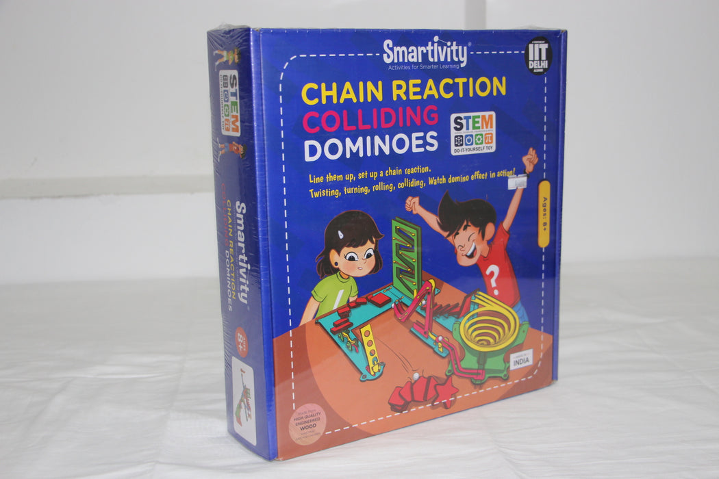 Smartivity Chain Reaction Colliding Dominoes