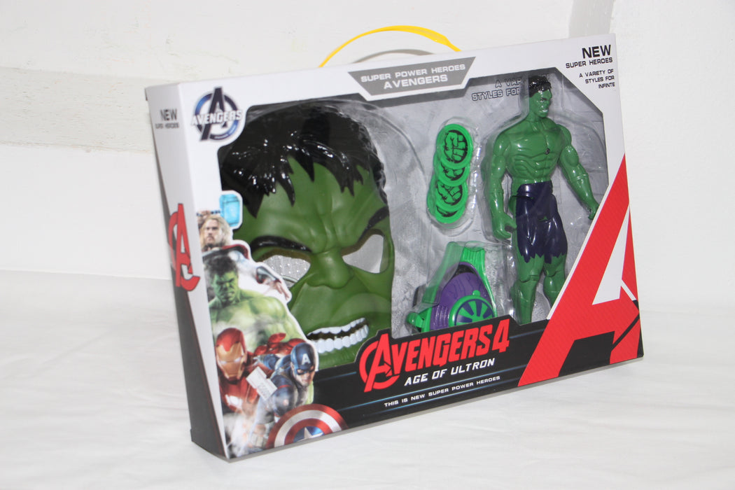 Avengers Age Of Ultron Mask & Action Figure