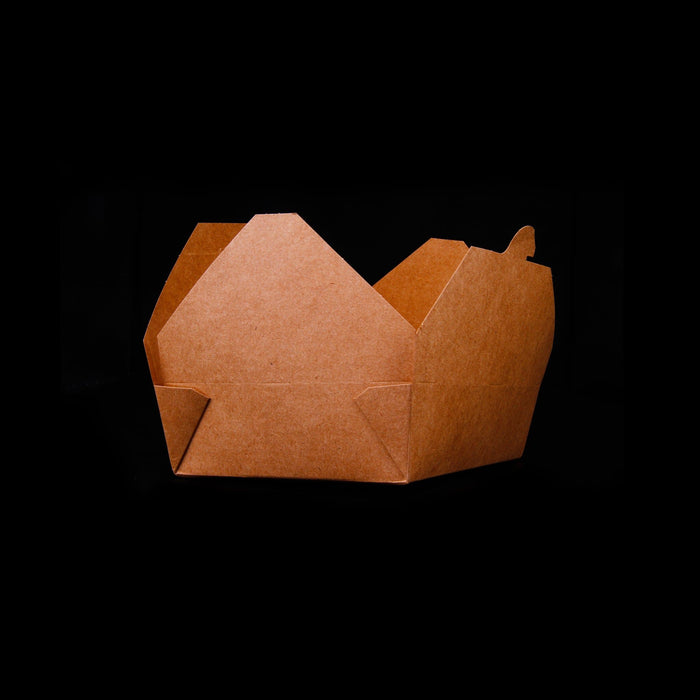 Kraft Take Away Box 36oz (195x140x50mm)