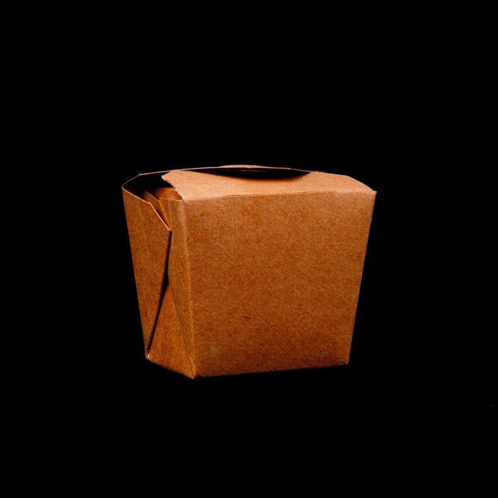 Kraft Square Lunch Box 8oz (62x46x66mm)