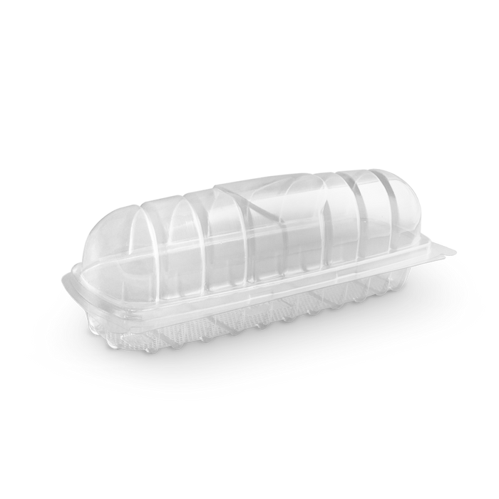 Clear Sub Sandwich/Hotdog Container (Bugette 7inch and 9inch)