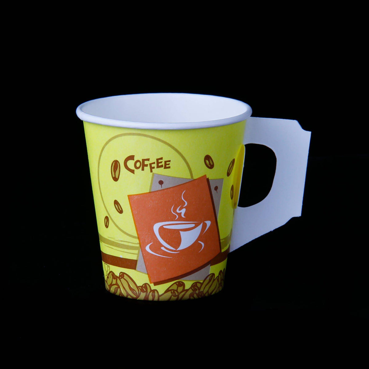 Hotpack paper cup with handle 7 oz ( 50 pieces per packet) — Alishoptz