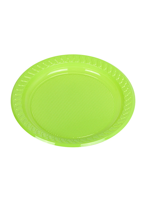 Round Colored Plastic Plate 7" (25 Pieces)