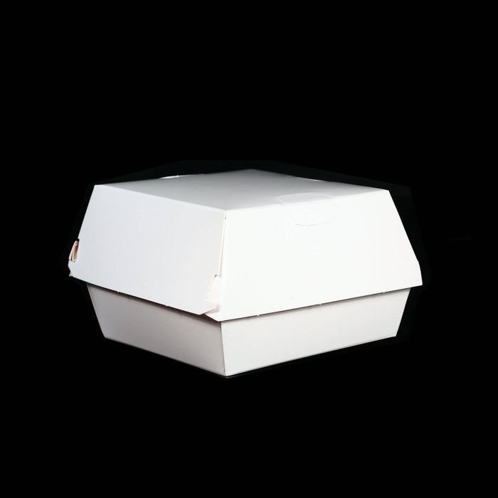 White Burger Box Large