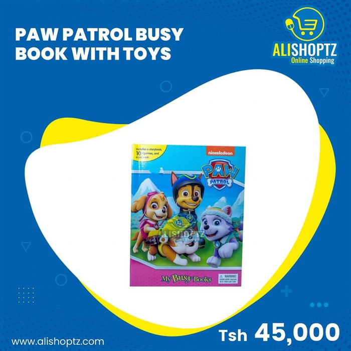 Paw Patrol My Busy Books With Toys