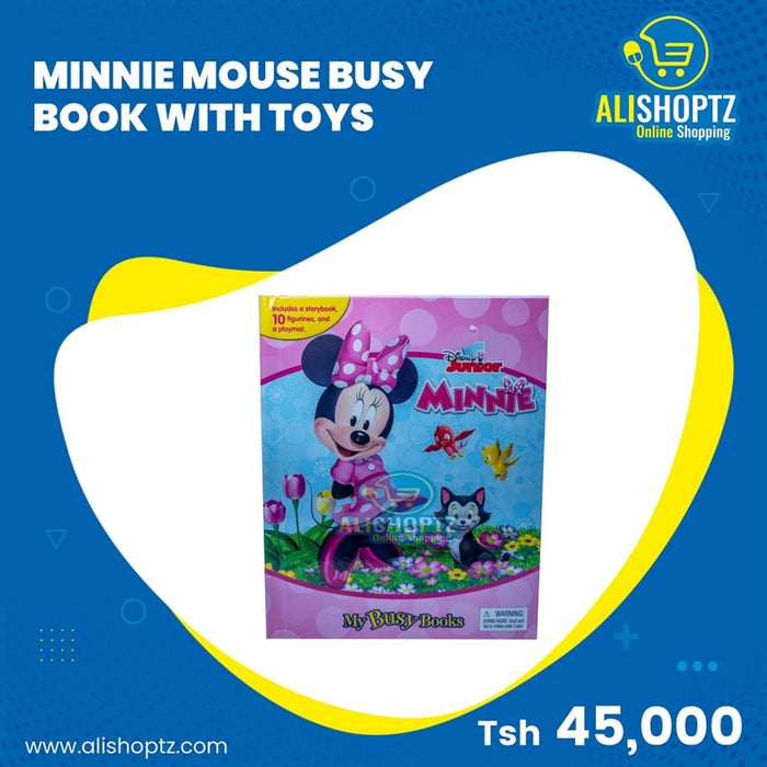 Minnie Mouse Busy Book With Toys