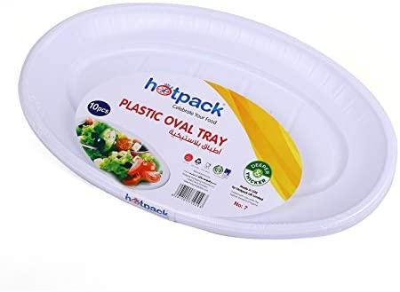 Plastic Oval Tray (price per piece)