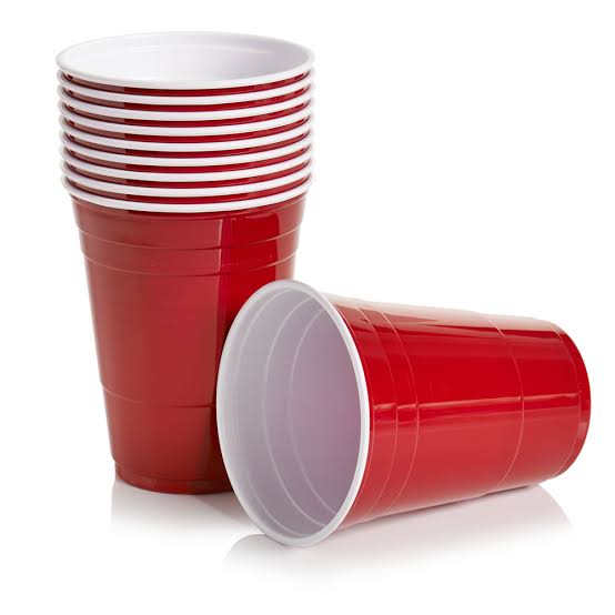 Party Cups Red 16oz (50pcs per Packet)