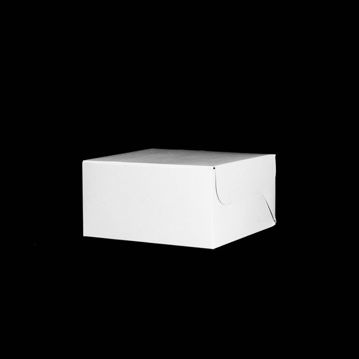 Cake Box White. 25 X 25 X 12CM.